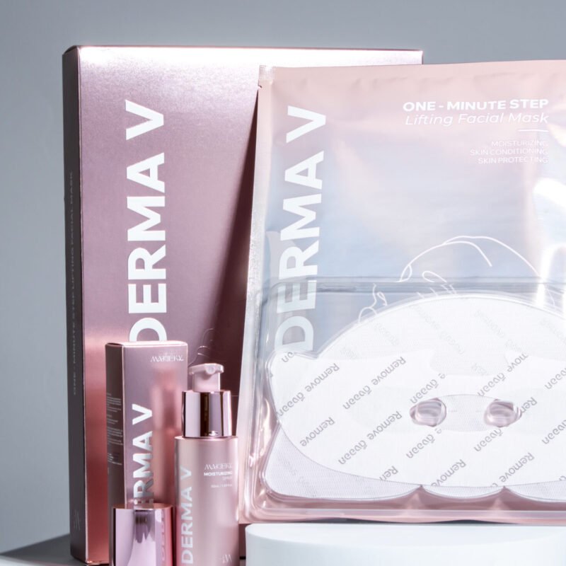 One-Minute-Step Lifting Facial Mask (5 pcs) + Moisturising Spray